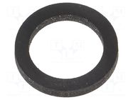 Gasket; EPDM; Thk: 2mm; Øint: 12.5mm; Øout: 16.5mm; PG7 BM GROUP