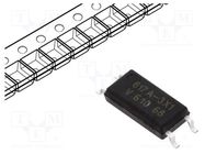 Optocoupler; SMD; Ch: 1; OUT: transistor; Uinsul: 5kV; Uce: 80V; SOP4L VISHAY