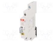 Module: pushbutton switch; 250VAC; 16A; for DIN rail mounting ABB