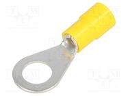Tip: ring; M8; Ø: 8.2mm; 4÷6mm2; crimped; for cable; insulated; 130°C BM GROUP