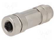 Connector: M12; plug; PIN: 5; female; A code-DeviceNet / CANopen LAPP