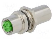Coupler; M12 female D coded,both sides; D code-Ethernet LAPP