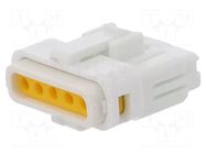 Connector: wire-wire/PCB; plug; female; E-Seal 560; PIN: 5; IP67 EDAC