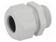 Cable gland; M25; 1.5; IP68; polyamide; light grey; UL94V-0; HSK-K HUMMEL