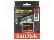 Memory card; Extreme Pro; Compact Flash; R: 160MB/s; W: 150MB/s SANDISK