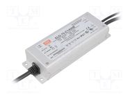 Power supply: switching; LED; 75W; 27÷54VDC; 1400mA; 180÷295VAC MEAN WELL