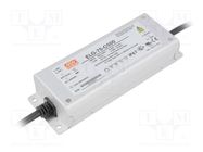 Power supply: switched-mode; LED; 75W; 75÷150VDC; 500mA; IP67; 91% MEAN WELL
