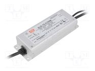 Power supply: switching; LED; 75W; 53÷107VDC; 700mA; 180÷295VAC MEAN WELL