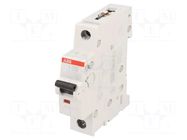 Circuit breaker; 230/400VAC; Inom: 13A; Poles: 1; Charact: C; 6kA ABB