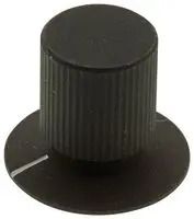 STRAIGHT KNURLED KNOB WITH IND, 6.38MM