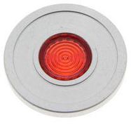 LENS, RED, 40MM, ILLUMINATED PUSHBUTTON