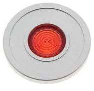 LENS, RED, 40MM, ILLUMINATED PUSHBUTTON