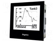 Meter: network parameters; on panel; digital,mounting; LCD TDE INSTRUMENTS