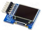 Pmod module; prototype board; Comp: SSD1331,UG-9664HDDAG01; OLED DIGILENT