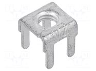 Terminal: screw terminal; screwless; THT,screw terminal; brass FIX&FASTEN