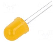LED; orange; 10mm; blinking; 220÷330mcd; 30°; 3÷5VDC; 20mA OPTOSUPPLY