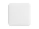 SoloButton single key switch cover, white, Ajax