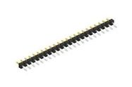 PIN HDR, R/A, 23POS, 1ROW, 2.54MM, SMD