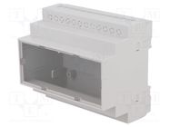 Enclosure: for DIN rail mounting; Y: 90mm; X: 104mm; Z: 65mm; ABS KRADEX