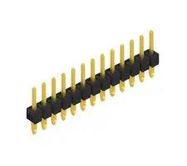 PIN HDR, 13POS, 1ROW, 2.54MM, PRESS FIT