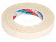 Tape: heat transfer; W: 19mm; L: 25m; Thk: 0.2mm; 1W/mK; PET; UL94V-0 