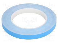 Tape: heat transfer; W: 12mm; L: 25m; Thk: 0.2mm; 0.8W/mK; UL94V-0 