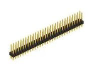 PIN HDR, 58POS, 2ROW, 2.54MM, PRESS FIT
