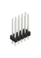 PIN HDR, 10POS, 2ROW, 2.54MM, PRESS FIT