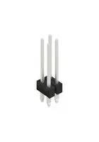PIN HDR, 4POS, 2ROW, 2.54MM, PRESS FIT