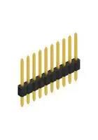 PIN HEADER, 10POS, 1ROW, 1.27MM, THT