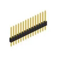 PIN HEADER, 15POS, 1ROW, 1.27MM, THT