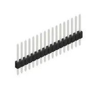 PIN HEADER, 17POS, 1ROW, 1.27MM, THT