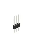 PIN HEADER, 3POS, 1ROW, 1.27MM, THT