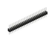 PIN HEADER, 25POS, 1ROW, 1.27MM, THT