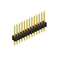 PIN HEADER, 13POS, 1ROW, 1.27MM, THT