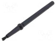 Brush; ESD; L: 124mm; Ø: 7mm; Bristle len: 18mm; 100kΩ÷1GΩ SOLDER PEAK