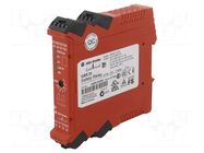 Module: safety relay; 24VAC; 24VDC; IN: 4; OUT: 2; GSR; -5÷55°C; IP40 Allen Bradley Guardmaster