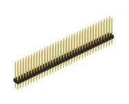 PIN HEADER, 72POS, 2ROW, 2.54MM, THT