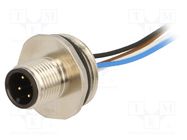 Connector: M12; socket; PIN: 4; male; A code-DeviceNet / CANopen IFM ELECTRONIC