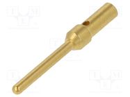 Contact; male; gold-plated; 0.33÷0.82mm2; 22AWG÷18AWG; Han® D-Sub HARTING