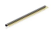 PIN HDR, R/A, 32POS, 1ROW, 2.54MM, THT