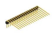 PIN HDR, R/A, 18POS, 1ROW, 2.54MM, THT