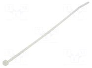Cable tie; L: 140mm; W: 2.5mm; natural; polyamide; 80N; Ømax: 35mm HELLERMANNTYTON