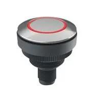 PUSHBUTTON SW, SPST-NO, 0.1A/35VDC/PANEL