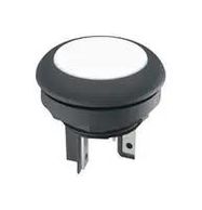PUSHBUTTON SW, SPST-NO, 0.1A/35VDC/PANEL