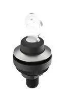 KEYLOCK SW, DPST-NO, 0.1A, 32VDC, 40DEG