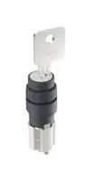KEYLOCK SW, DPST-NO/NC, 4A, 230V, 90DEG