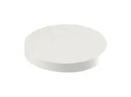 ROUND PLUNGER, WHITE, 2.1MM LENGTH