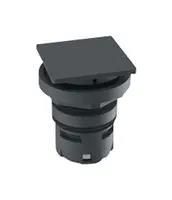 BLANKING CAP, BLACK, IP65, SQUARE COLLAR