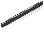 CONN, SIP SOCKET, 20P, 1ROW, 2.54MM, TH